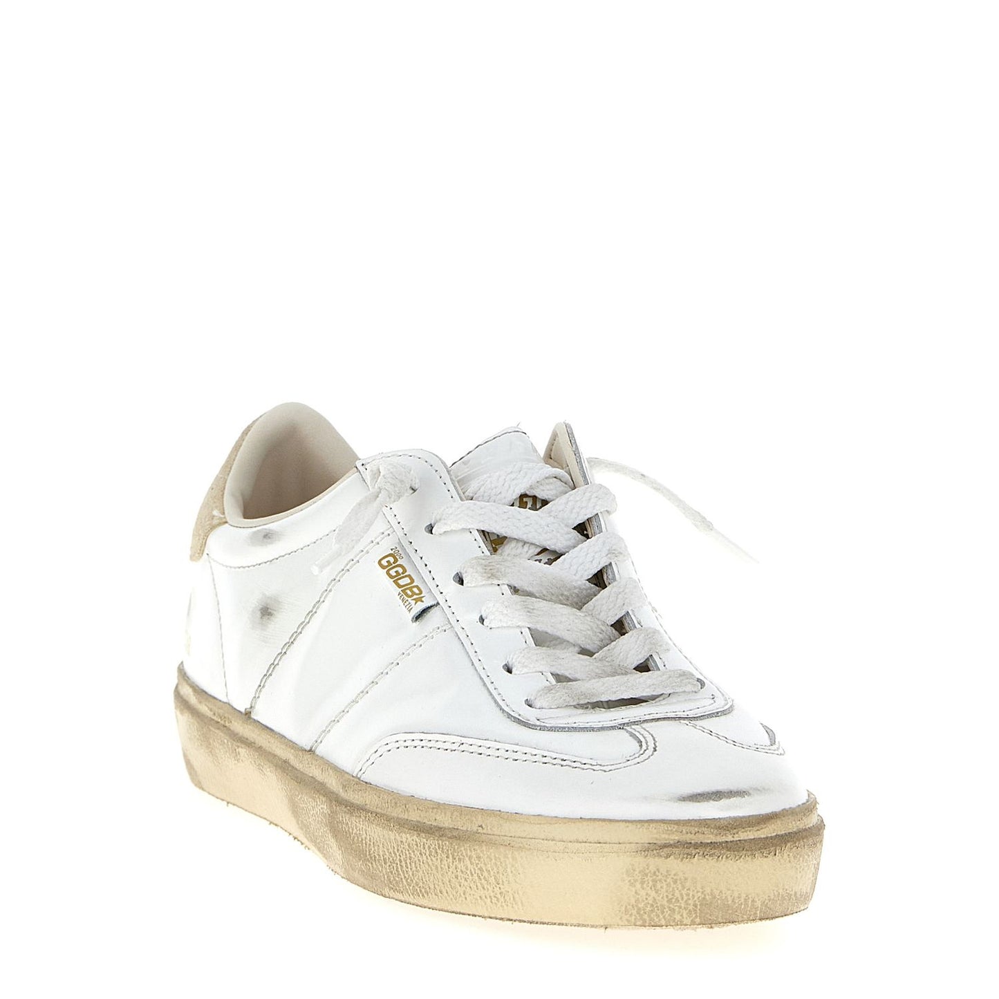 Golden Goose White Cowhide Sneakers