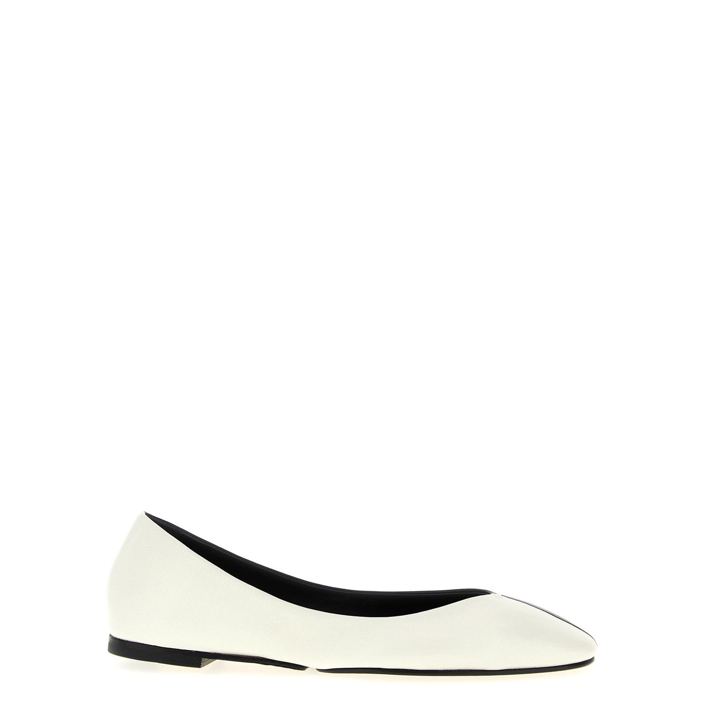 Jacquemus Bicolor Lamb Leather Ballet Flats