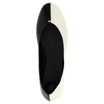Jacquemus Bicolor Lamb Leather Ballet Flats