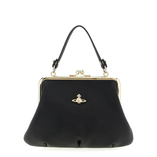 Vivienne Westwood Black Cowhide Handbag