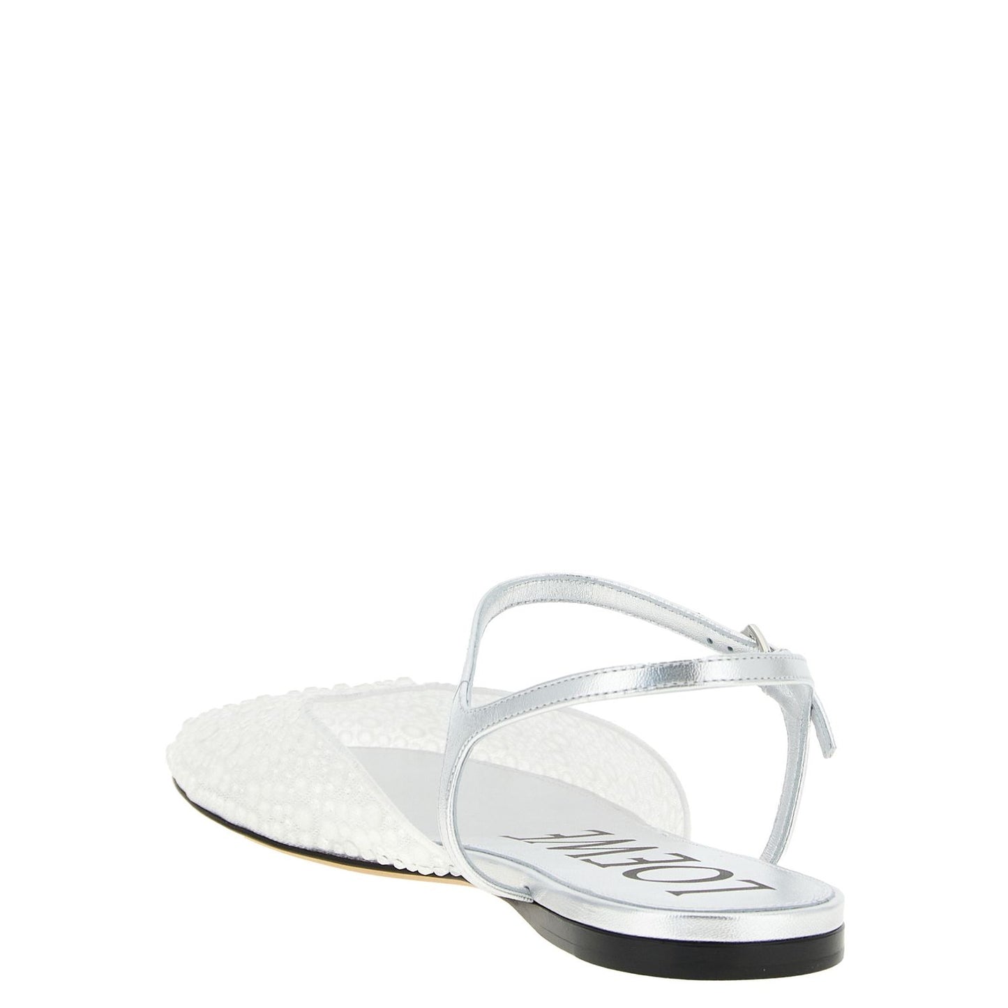 Loewe White Polyamide Ballet Flats