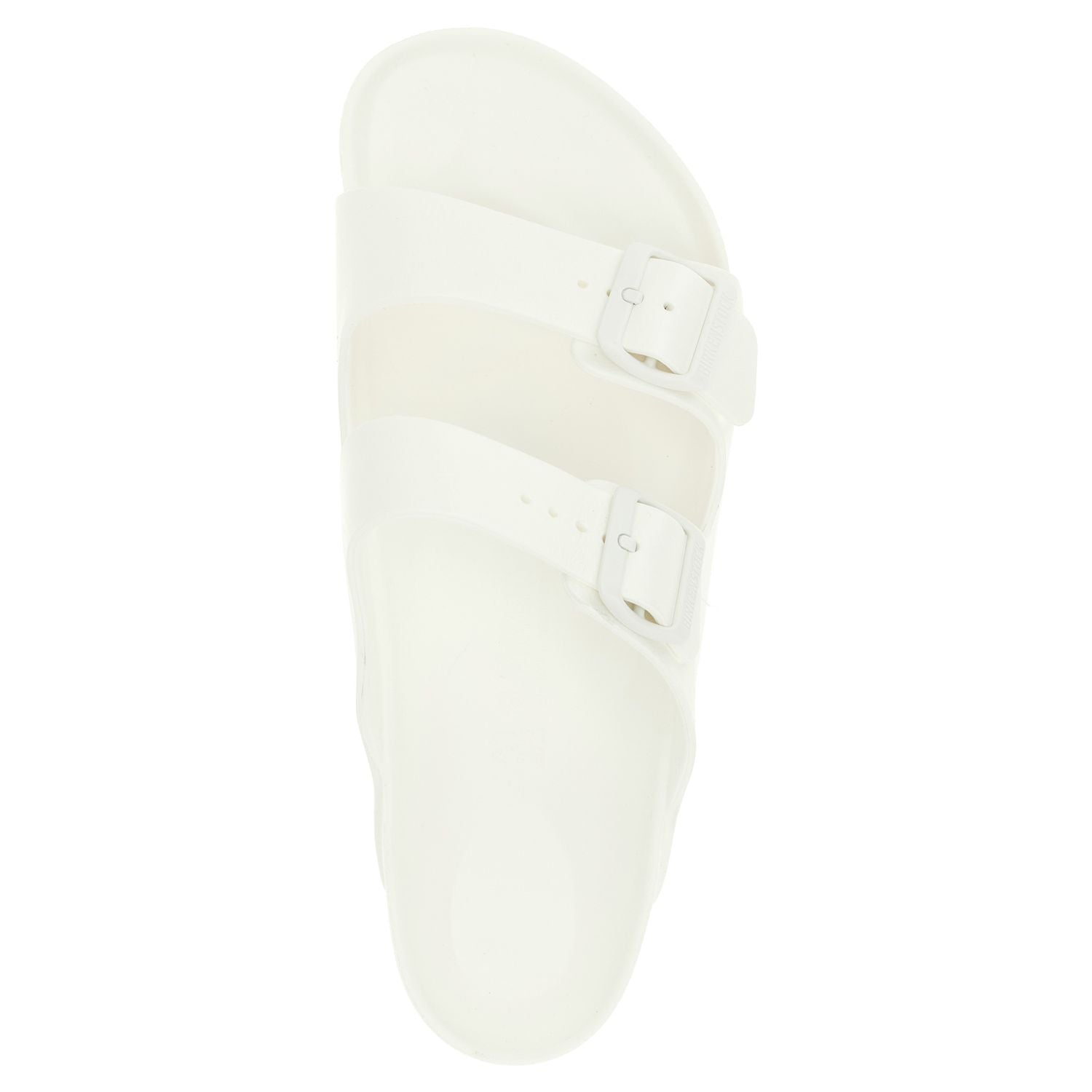 Birkenstock White Synthetic Slides