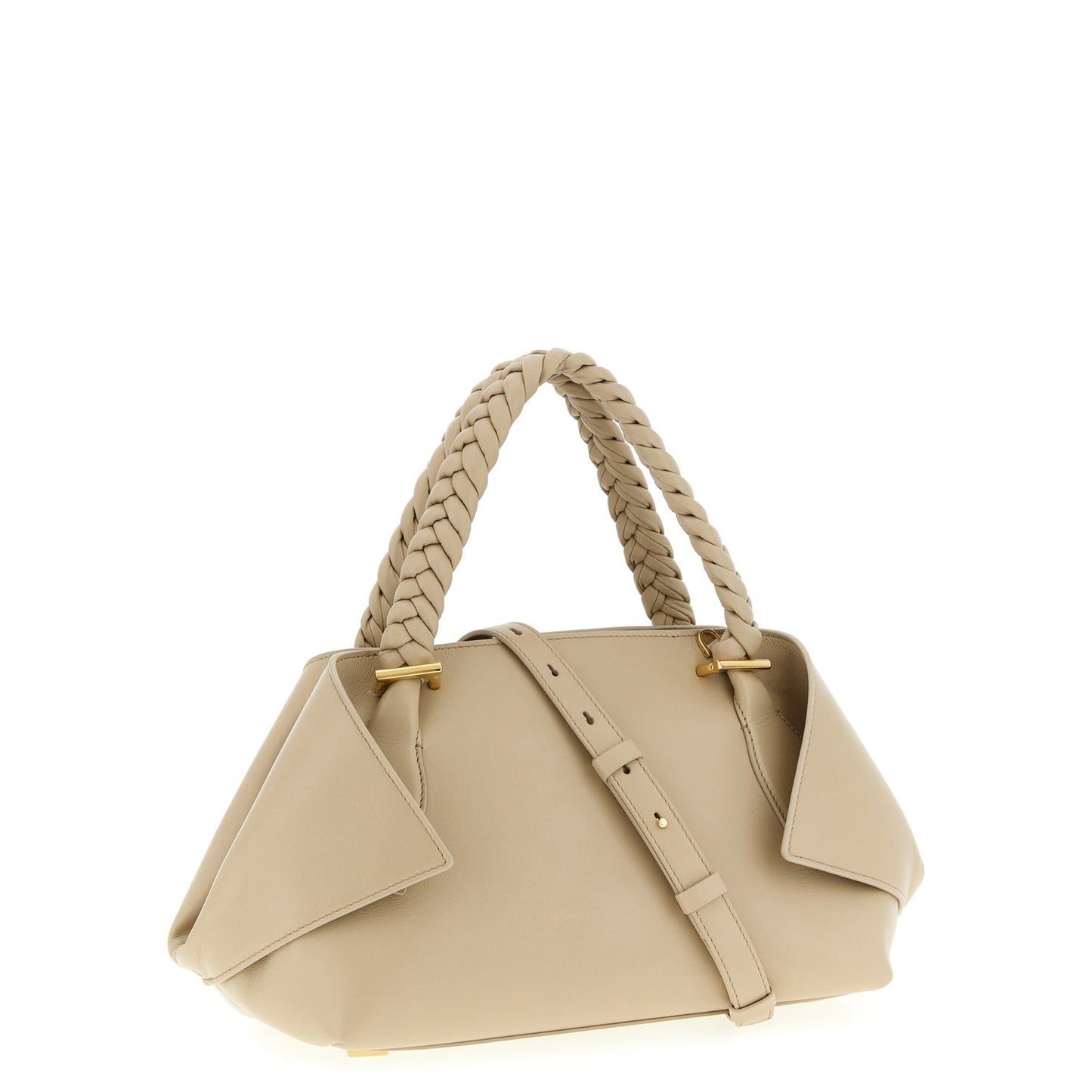 Ferragamo Gray Calfskin Handbag