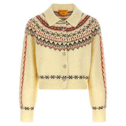 Guest in Residence Multicolor Wool Cardigan