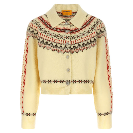 Guest in Residence Multicolor Wool Cardigan