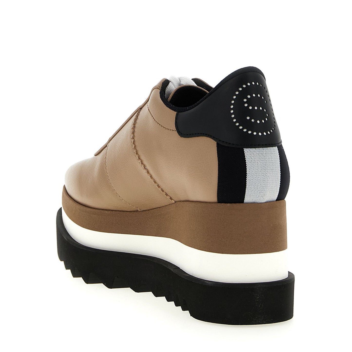 Stella McCartney Beige Polyethylene Wedge Sandals