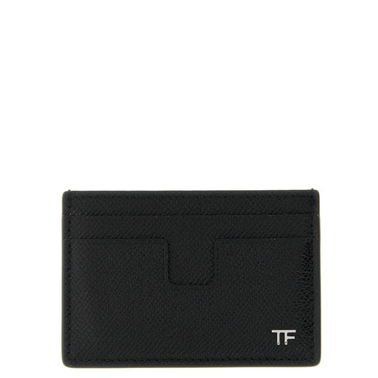 Tom Ford Black Calfskin Cardholder