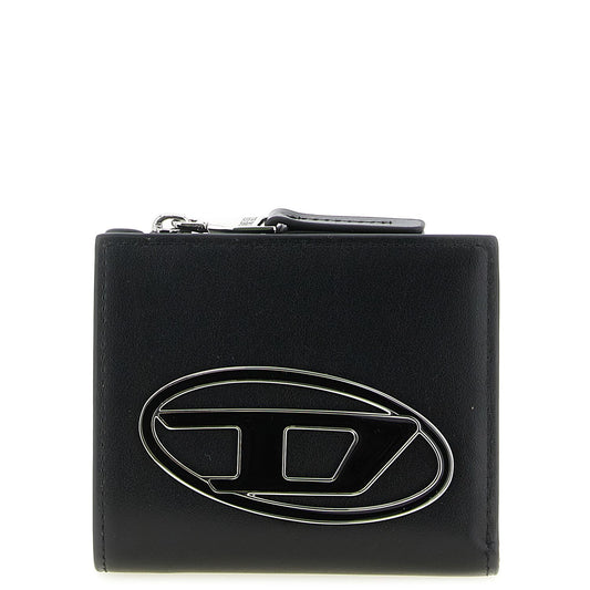 Diesel Black Leather Cardholder