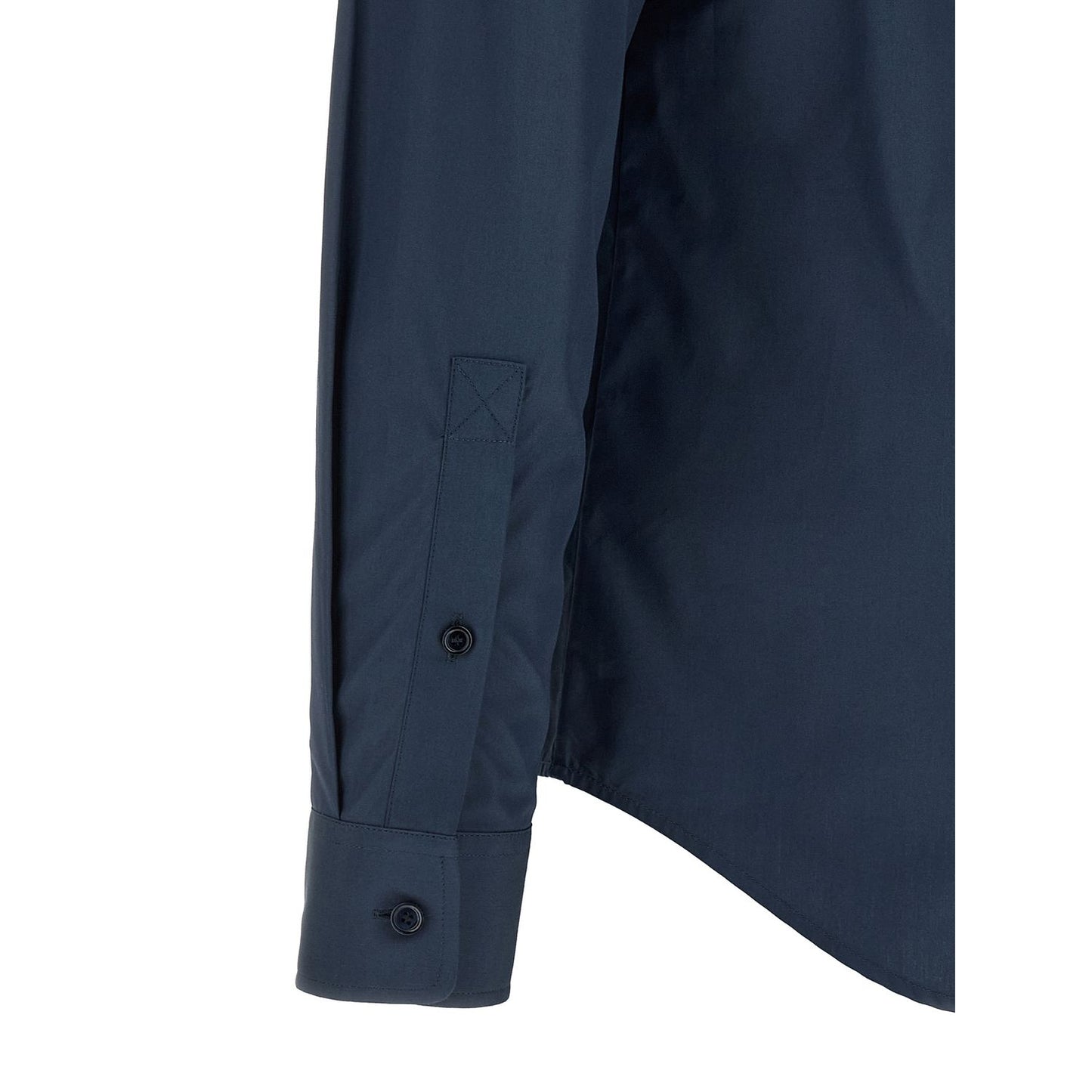 Burberry Blue Cotton Blouse