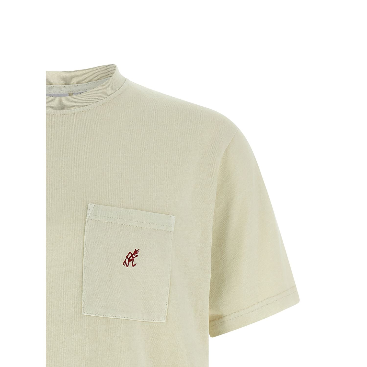 Gramicci Beige Cotton T-Shirt