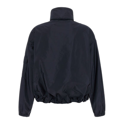 Moncler Blue Polyamide Shell Jacket