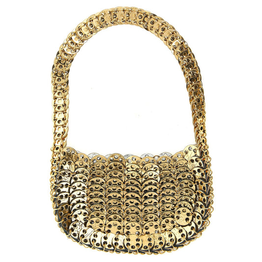 Paco Rabanne Multicolor Calfskin Shoulder Bag