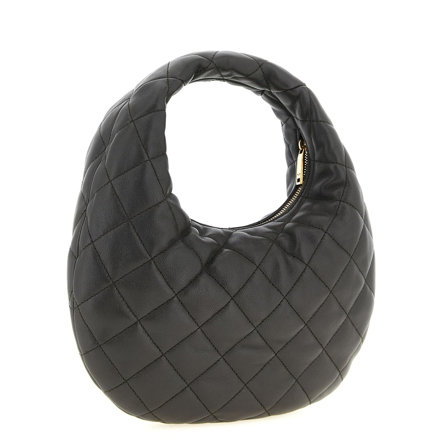 Saint Laurent Brown Lamb Leather Handbag