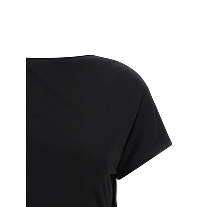 Jacquemus Black Viscose T-Shirt
