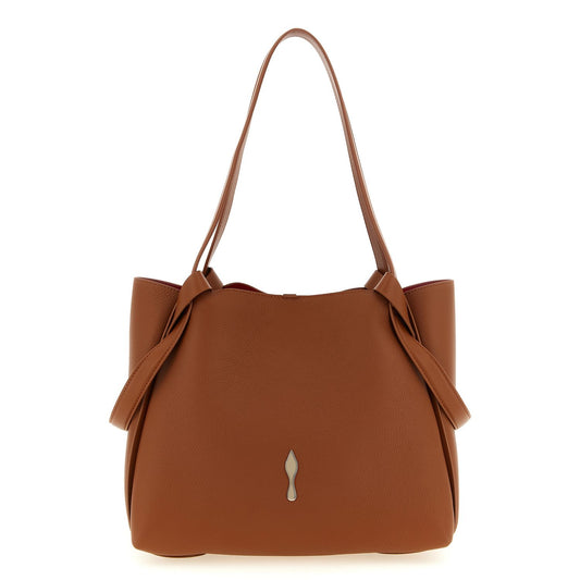 Christian Louboutin Brown Calfskin Tote Bag