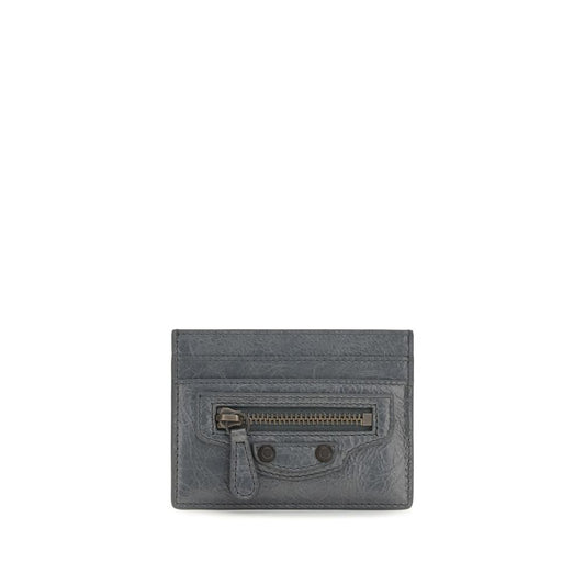 Balenciaga Gray Lamb Ovis Aries Aries Wallet