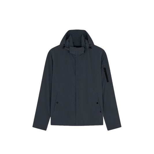Paul & Shark Gray Nylon Shell Jacket