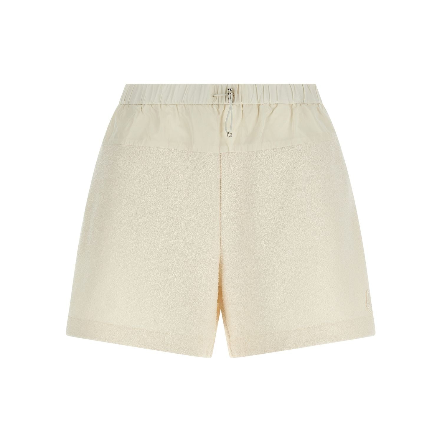 Moncler White Polyester Bermuda Shorts