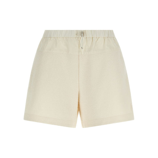 Moncler White Polyester Bermuda Shorts