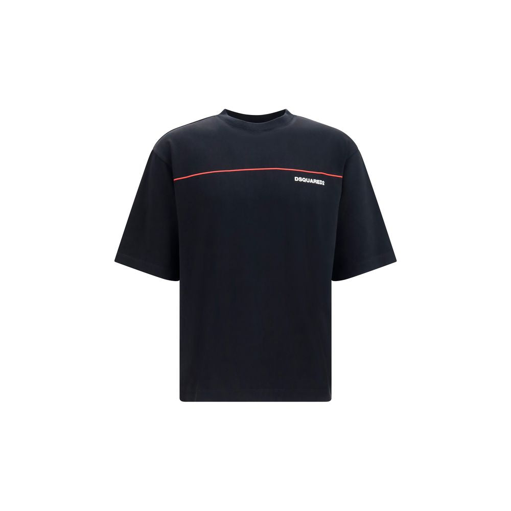 Dsquared² Black Cotton T-Shirt