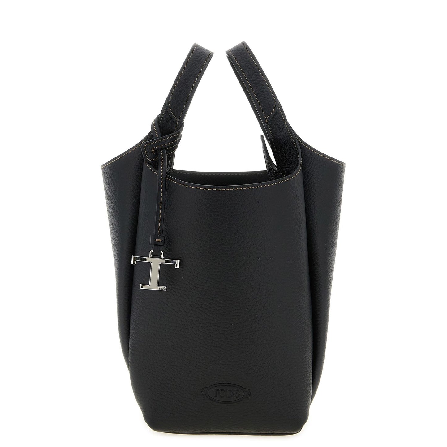 Tod's Black Calfskin Handbag