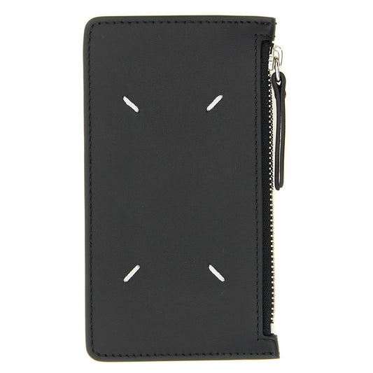 Maison Margiela Black Calfskin Cardholder