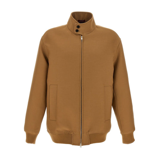 Gucci Brown Wool Full-Length Jacket