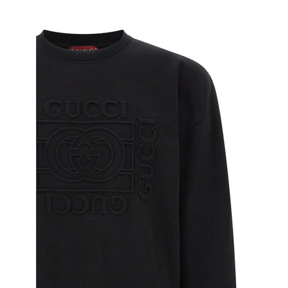 Gucci Black Cotton Sweatshirt