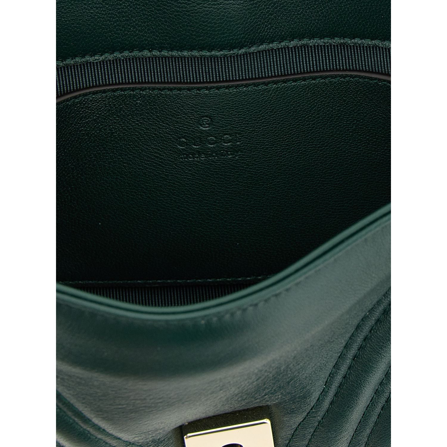 Gucci Bicolor Lamb Leather Shoulder Bag