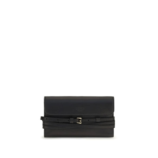 Moschino Black Goatskin Wallet