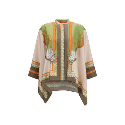 La Double J Multicolor Silk Shirt