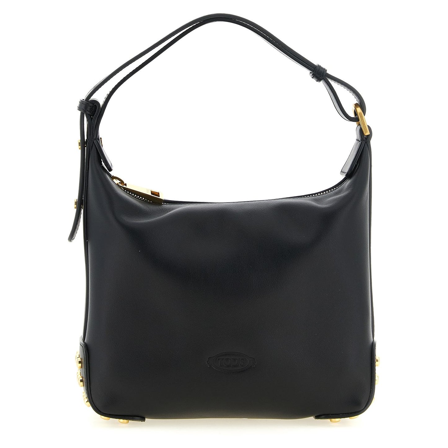 Tod's Black Calfskin Shoulder Bag