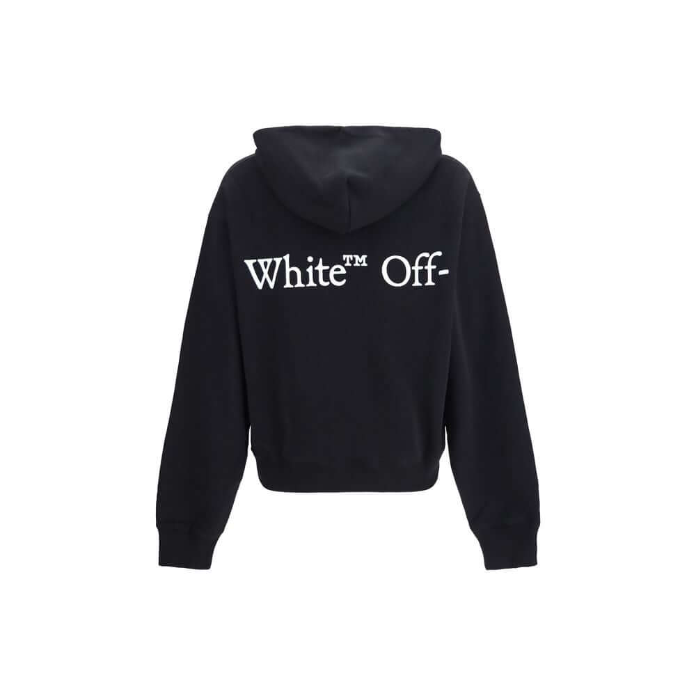Off-White Black Cotton Sweatshirt