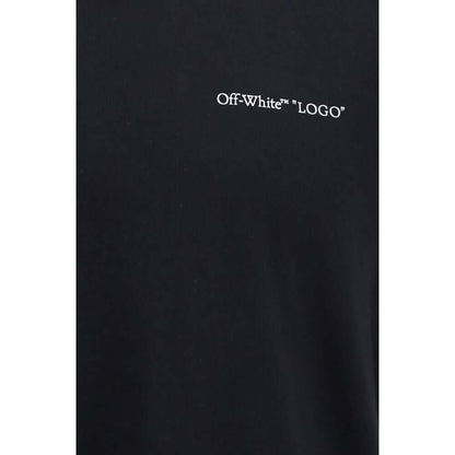 Off-White Black Cotton T-Shirt