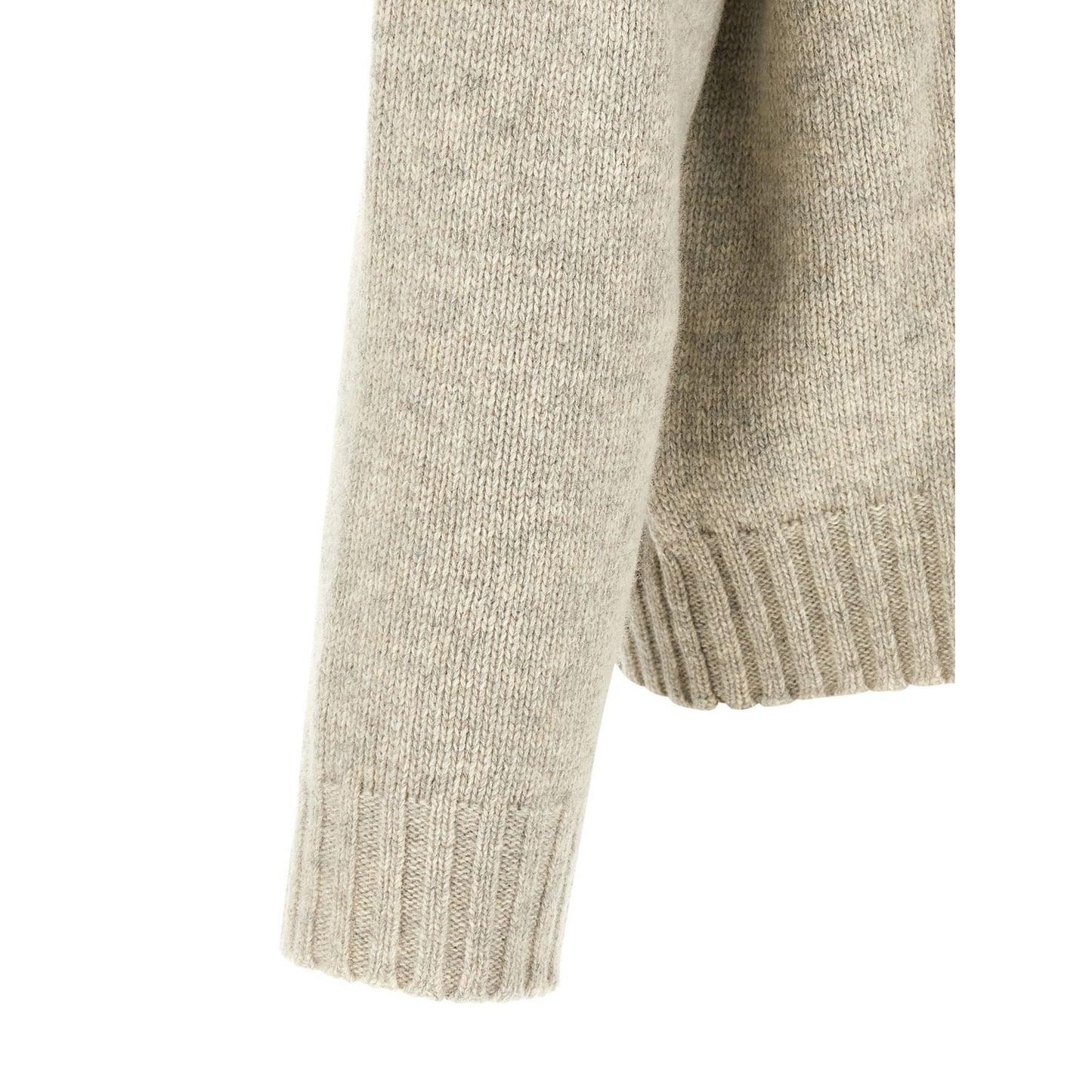 MM6 Maison Margiela Gray Wool Cardigan