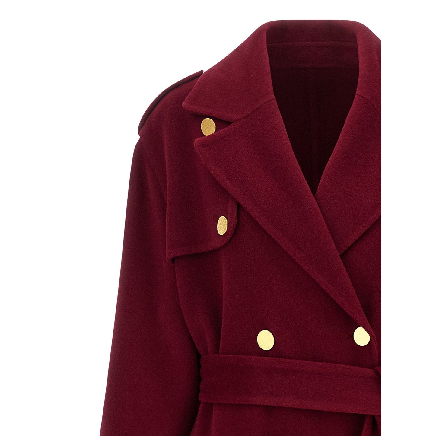 Alberta Ferretti Multicolor Wool Coat