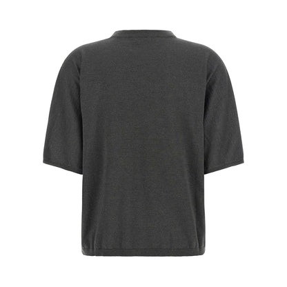 Brunello Cucinelli Gray Cashmere Cardigan