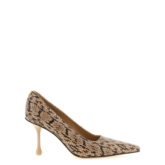 Jimmy Choo Brown Leather High Heel Pumps