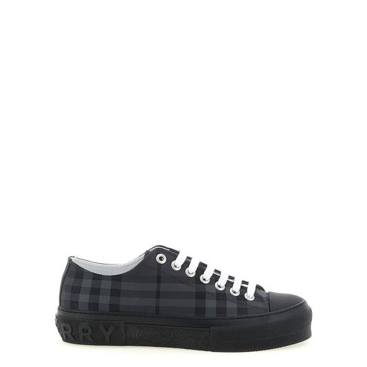 Burberry Gray Polyamide Low Top Sneakers