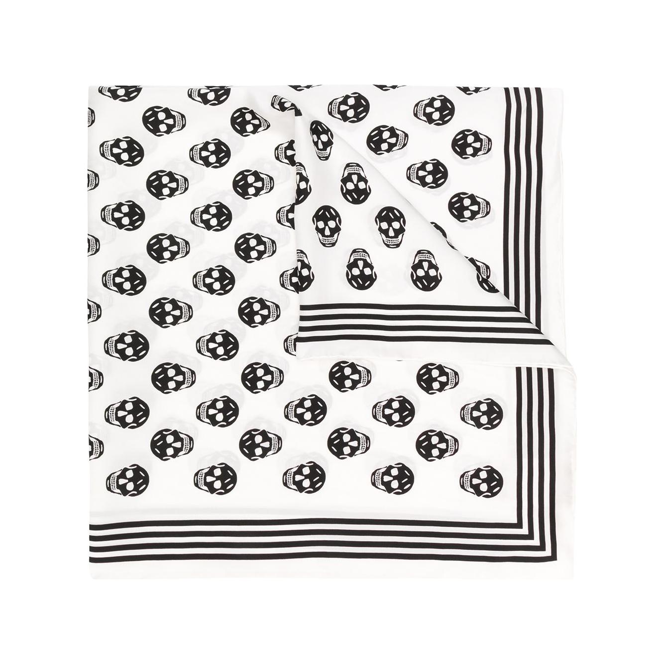 Alexander McQueen Scarfs White Scarves Hats & Gloves Alexander Mcqueen