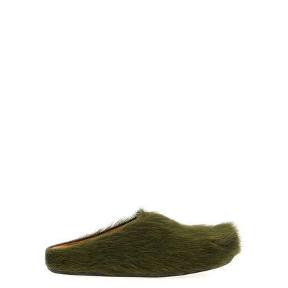 Marni Bicolor Calfskin Mules