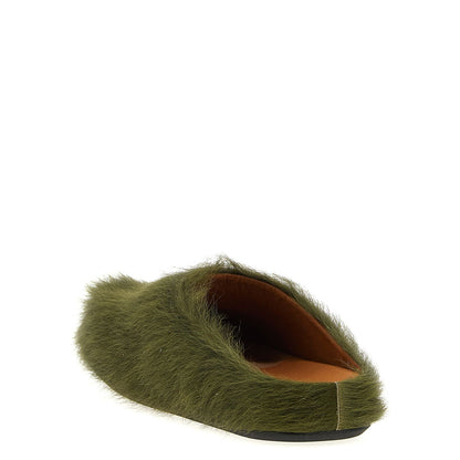 Marni Bicolor Calfskin Mules