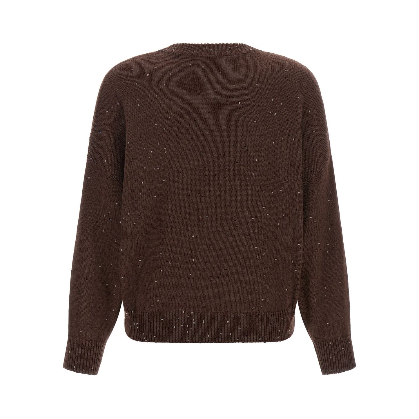 Brunello Cucinelli Brown Cashmere Cardigan