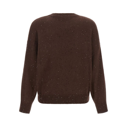 Brunello Cucinelli Brown Cashmere Cardigan