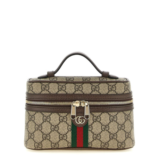 Gucci Beige Polyethylene Shoulder Bag