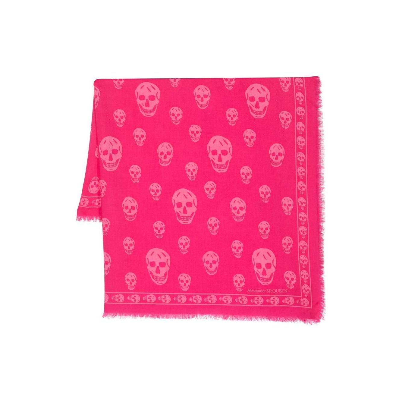 Alexander McQueen Scarfs Fuchsia Scarves Hats & Gloves Alexander Mcqueen