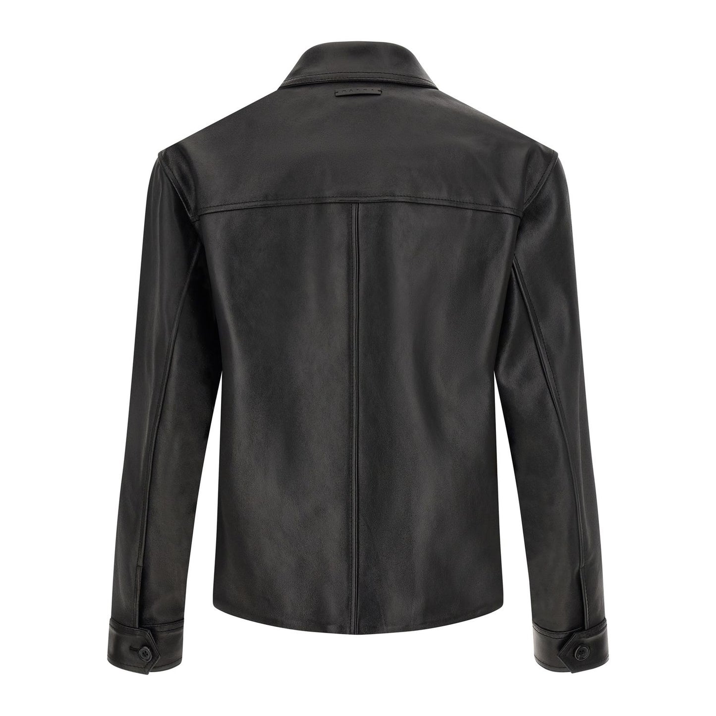 Marni Multicolor Calfskin Leather Jacket