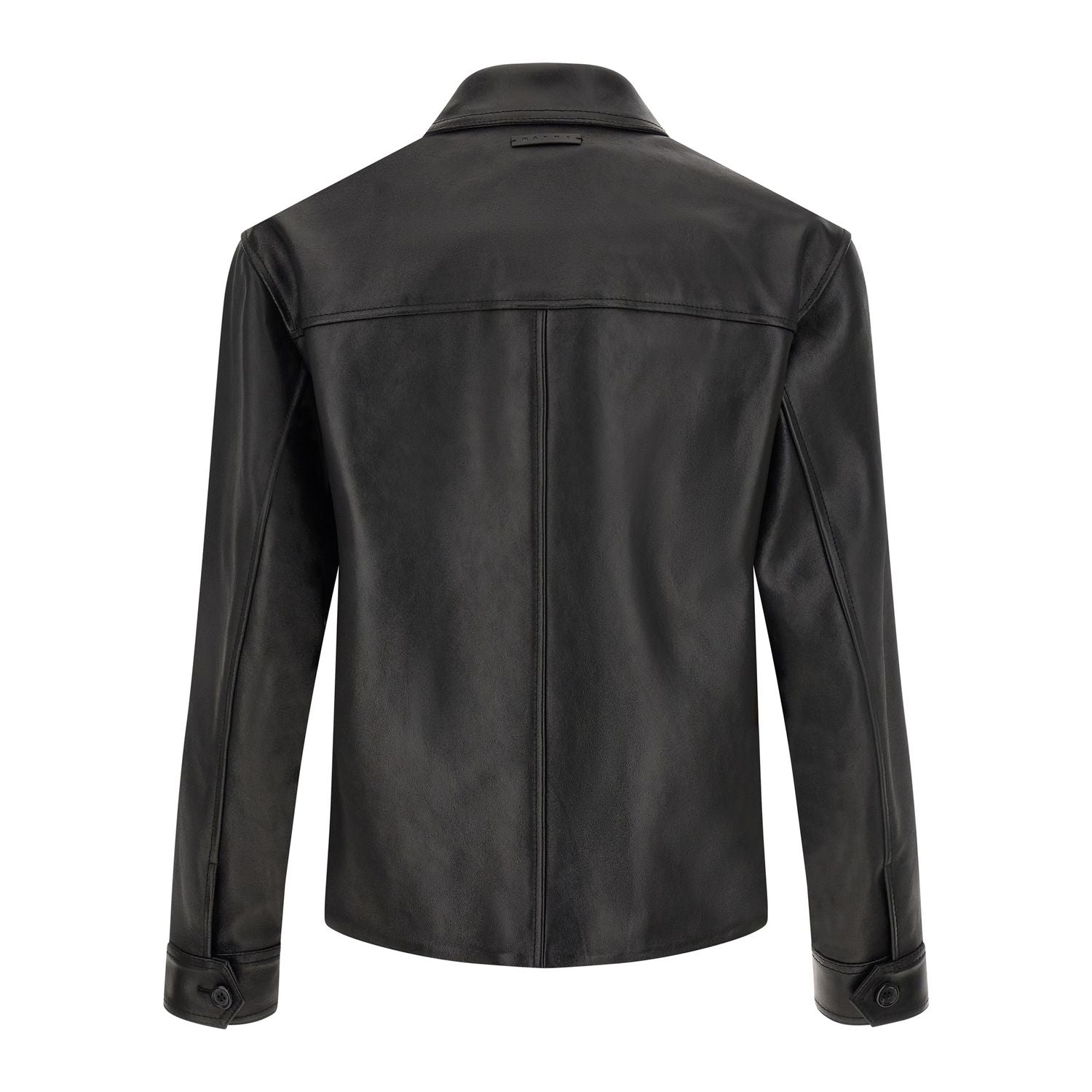 Marni Multicolor Calfskin Leather Jacket