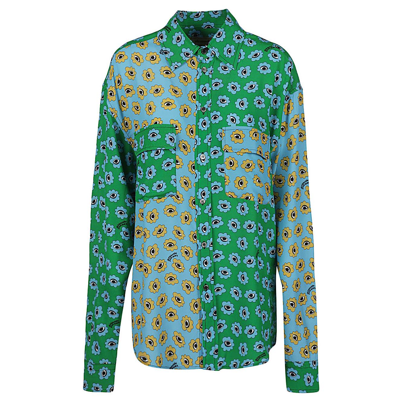 ALESSANDRO ENRIQUEZ Shirts Green Shirts Alessandro Enriquez