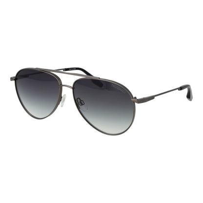 Trussardi Gray Stainless Steel Sunglasses